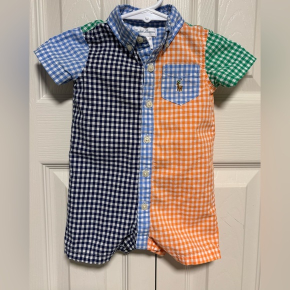 Ralph Lauren Other - Ralph Lauren Gingham Cotton Oxford Shortall